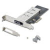 StarTech.com M.2 NVMe SSD to PCIe x4 Mobile Rack/Backplane with StarTech.com M.2 NVMe SSD to PCIe x4 Mobile Rack/Backplane with