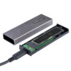 StarTech.com USB-C 10Gbps to M.2 NVMe or M.2 SATA SSD Enclosure