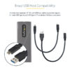 StarTech.com USB-C 10Gbps to M.2 NVMe or M.2 SATA SSD Enclosure