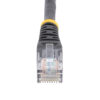 StarTech.com 15 ft Cat5e Black Molded RJ45 UTP Cat 5e Patch Cable