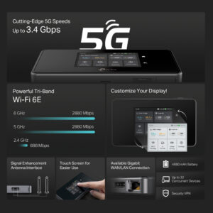 TP-Link M8550(EU) cellular network device Cellular network router TP-Link M8550(EU) cellular network device Cellular network router