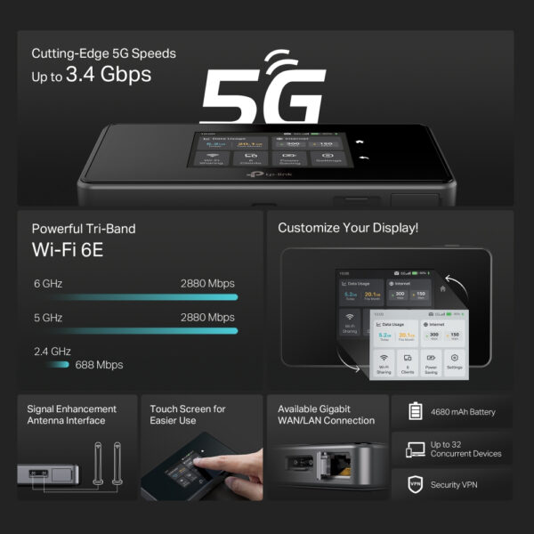 TP-Link M8550(EU) cellular network device Cellular network router