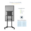 StarTech.com Mobile TV Cart - Portable Rolling TV Stand for 37-70" StarTech.com Mobile TV Cart - Portable Rolling TV Stand for 37-70"