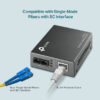 TP-Link Gigabit Single-Mode Media Converter TP-Link Gigabit Single-Mode Media Converter