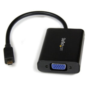 StarTech.com Micro HDMI to VGA Adapter Converter with Audio for StarTech.com Micro HDMI to VGA Adapter Converter with Audio for