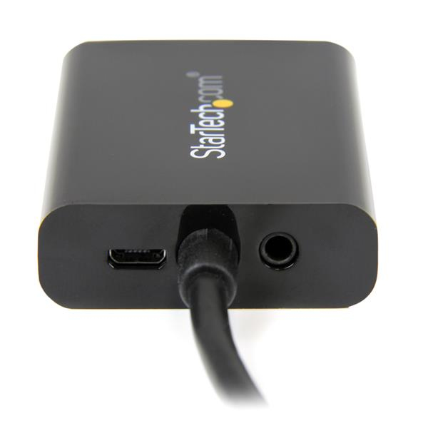 StarTech.com Micro HDMI to VGA Adapter Converter with Audio for