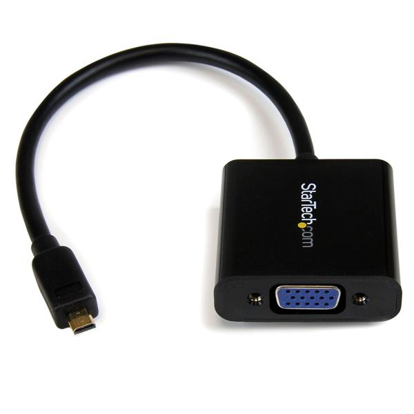 StarTech.com Micro HDMI to VGA Adapter Converter for Smartphones StarTech.com Micro HDMI to VGA Adapter Converter for Smartphones
