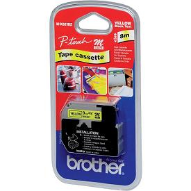 Brother M-K621B label-making tape Black on yellow Brother M-K621B label-making tape Black on yellow
