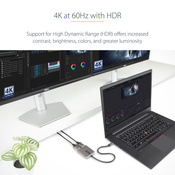 StarTech.com USB-C to Dual Displayport 1.4 Adapter, USB Type-C StarTech.com USB-C to Dual Displayport 1.4 Adapter, USB Type-C