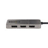 StarTech.com 3-Port USB-C Multi-Monitor Adapter, USB Type-C to 3x StarTech.com 3-Port USB-C Multi-Monitor Adapter, USB Type-C to 3x