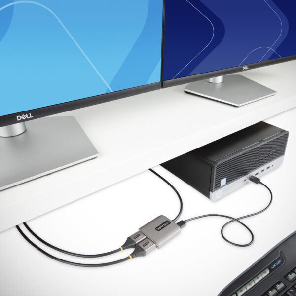 StarTech.com 2-Port DisplayPort MST Hub, Dual 4K 60Hz, DP to 2x StarTech.com 2-Port DisplayPort MST Hub, Dual 4K 60Hz, DP to 2x