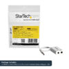 StarTech.com White headset adapter for headsets with separate