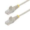 StarTech.com 1 m CAT6 Cable - Slim - Snagless RJ45 Connectors - Grey StarTech.com 1 m CAT6 Cable - Slim - Snagless RJ45 Connectors - Grey