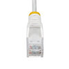StarTech.com 1m White Slim CAT6 Ethernet Cable, Snagless, 100W PoE, StarTech.com 1m White Slim CAT6 Ethernet Cable, Snagless, 100W PoE,
