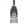 StarTech.com 2 m CAT6 Cable - Slim - Snagless RJ45 Connectors - Black StarTech.com 1 m CAT6 Cable - Slim - Snagless RJ45 Connectors - Black