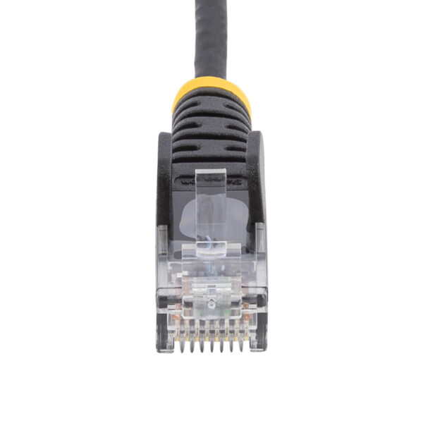 StarTech.com 2 m CAT6 Cable - Slim - Snagless RJ45 Connectors - Black StarTech.com 1 m CAT6 Cable - Slim - Snagless RJ45 Connectors - Black