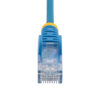StarTech.com 2.5 m CAT6 Cable - Slim - Snagless RJ45 Connectors - Blue StarTech.com 1 m CAT6 Cable - Slim - Snagless RJ45 Connectors - Blue