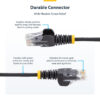 StarTech.com 1.5 m CAT6 Cable - Slim - Snagless RJ45 Connectors - Grey