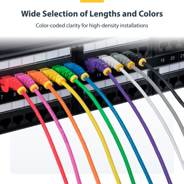 StarTech.com 1.5 m CAT6 Cable - Slim - Snagless RJ45 Connectors - Grey
