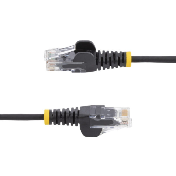 StarTech.com 5m Black Slim CAT6 Ethernet Cable, Snagless, 100W PoE, StarTech.com 10m Black Slim CAT6 Ethernet Cable, Snagless, 100W PoE,