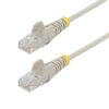 StarTech.com 5m Gray Slim CAT6 Ethernet Cable, Snagless, 100W PoE, StarTech.com 15m Gray Slim CAT6 Ethernet Cable, Snagless, 100W PoE,