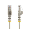 StarTech.com 5m Gray Slim CAT6 Ethernet Cable, Snagless, 100W PoE, StarTech.com 15m Gray Slim CAT6 Ethernet Cable, Snagless, 100W PoE,
