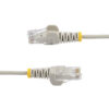 StarTech.com 5m Gray Slim CAT6 Ethernet Cable, Snagless, 100W PoE, StarTech.com 15m Gray Slim CAT6 Ethernet Cable, Snagless, 100W PoE,
