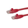 StarTech.com 50cm CAT6 Ethernet Cable - Red CAT 6 Gigabit Ethernet