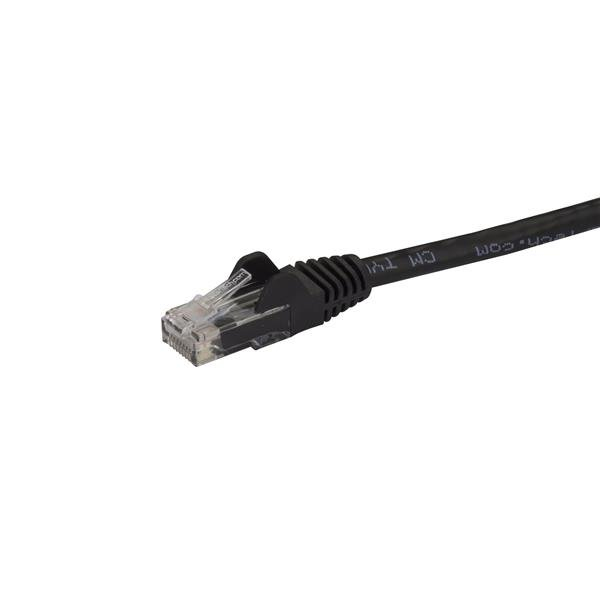 StarTech.com 5m CAT6 Ethernet Cable - Black CAT 6 Gigabit Ethernet