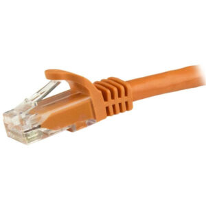StarTech.com 5m CAT6 Ethernet Cable - Orange CAT 6 Gigabit Ethernet StarTech.com 5m CAT6 Ethernet Cable - Orange CAT 6 Gigabit Ethernet