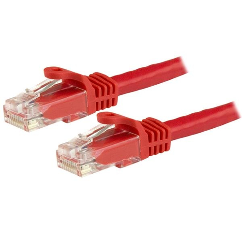 StarTech.com 5m CAT6 Ethernet Cable - Red CAT 6 Gigabit Ethernet Wire