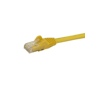 StarTech.com 5m CAT6 Ethernet Cable - Yellow CAT 6 Gigabit Ethernet StarTech.com 50cm CAT6 Ethernet Cable - Yellow CAT 6 Gigabit Ethernet