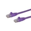 StarTech.com 10ft CAT6 Ethernet Cable - Purple CAT 6 Gigabit Ethernet