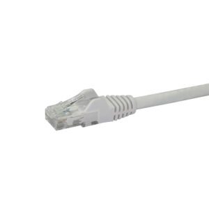 StarTech.com 10ft CAT6 Ethernet Cable - White CAT 6 Gigabit Ethernet StarTech.com 10ft CAT6 Ethernet Cable - White CAT 6 Gigabit Ethernet