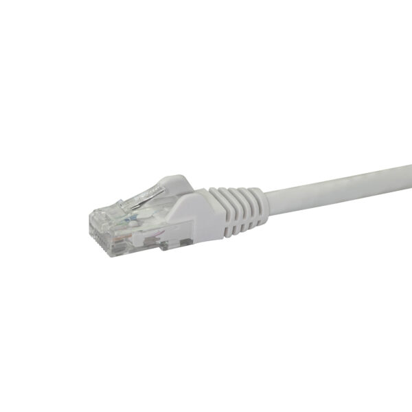 StarTech.com 10ft CAT6 Ethernet Cable - White CAT 6 Gigabit Ethernet