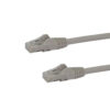 StarTech.com 25ft CAT6 Ethernet Cable - Gray CAT 6 Gigabit Ethernet