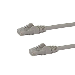 StarTech.com 25ft CAT6 Ethernet Cable - Gray CAT 6 Gigabit Ethernet StarTech.com 25ft CAT6 Ethernet Cable - Gray CAT 6 Gigabit Ethernet