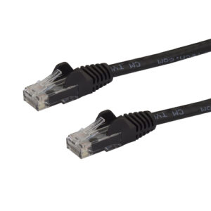 StarTech.com 35ft CAT6 Ethernet Cable - Black CAT 6 Gigabit Ethernet StarTech.com 25ft CAT6 Ethernet Cable - Black CAT 6 Gigabit Ethernet