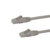 StarTech.com 15ft CAT6 Ethernet Cable - Gray CAT 6 Gigabit Ethernet