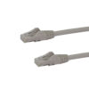 StarTech.com 15ft CAT6 Ethernet Cable - Gray CAT 6 Gigabit Ethernet