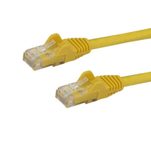 StarTech.com 3ft CAT6 Ethernet Cable - Yellow CAT 6 Gigabit Ethernet StarTech.com 3ft CAT6 Ethernet Cable - Yellow CAT 6 Gigabit Ethernet