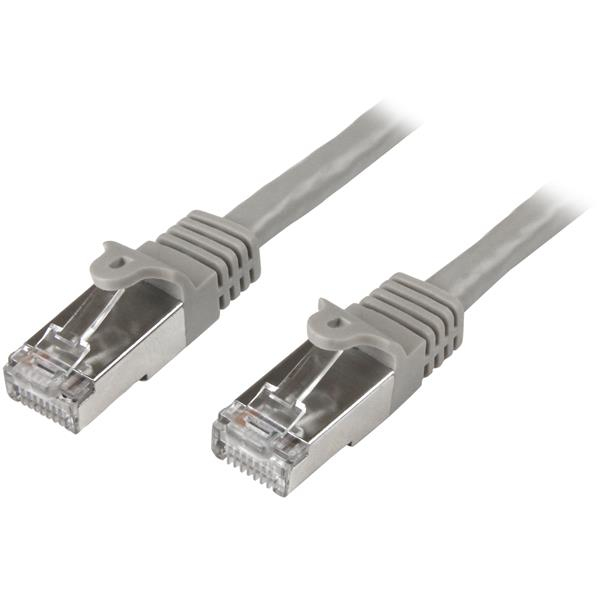 StarTech.com Cat6 Patch Cable - Shielded (SFTP) - 5m, Gray StarTech.com Cat6 Patch Cable - Shielded (SFTP) - 5m, Gray