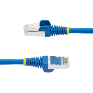 StarTech.com 50cm CAT6a Ethernet Cable - Blue - Low Smoke Zero StarTech.com 1.5m CAT6a Ethernet Cable - Blue - Low Smoke Zero