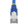 StarTech.com 50cm CAT6a Ethernet Cable - Blue - Low Smoke Zero StarTech.com 1.5m CAT6a Ethernet Cable - Blue - Low Smoke Zero