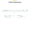 StarTech.com 2m White CAT8 Ethernet Cable, Snagless RJ45, 25G/40G, StarTech.com 3m White CAT8 Ethernet Cable, Snagless RJ45, 25G/40G,