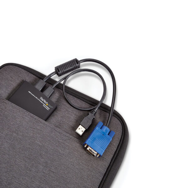 StarTech.com KVM Console to USB 2.0 Portable Laptop Crash Cart Adapter StarTech.com KVM Console to USB 2.0 Portable Laptop Crash Cart Adapter