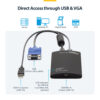 StarTech.com KVM Console to USB 2.0 Portable Laptop Crash Cart Adapter StarTech.com KVM Console to USB 2.0 Portable Laptop Crash Cart Adapter