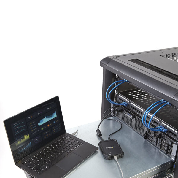 StarTech.com Laptop-to-Server KVM Console with Rugged Housing StarTech.com Laptop-to-Server KVM Console with Rugged Housing