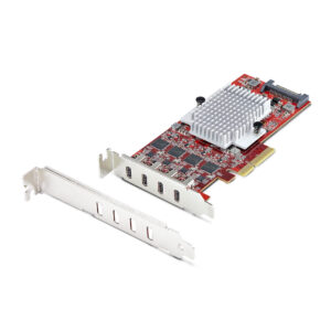 StarTech.com 4-Port USB Type-C PCIe Card, USB 3.2 10Gbps, USB-C PCI StarTech.com 4-Port USB Type-C PCIe Card, USB 3.2 10Gbps, USB-C PCI