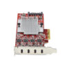StarTech.com 4-Port USB Type-C PCIe Card, USB 3.2 10Gbps, USB-C PCI StarTech.com 4-Port USB Type-C PCIe Card, USB 3.2 10Gbps, USB-C PCI